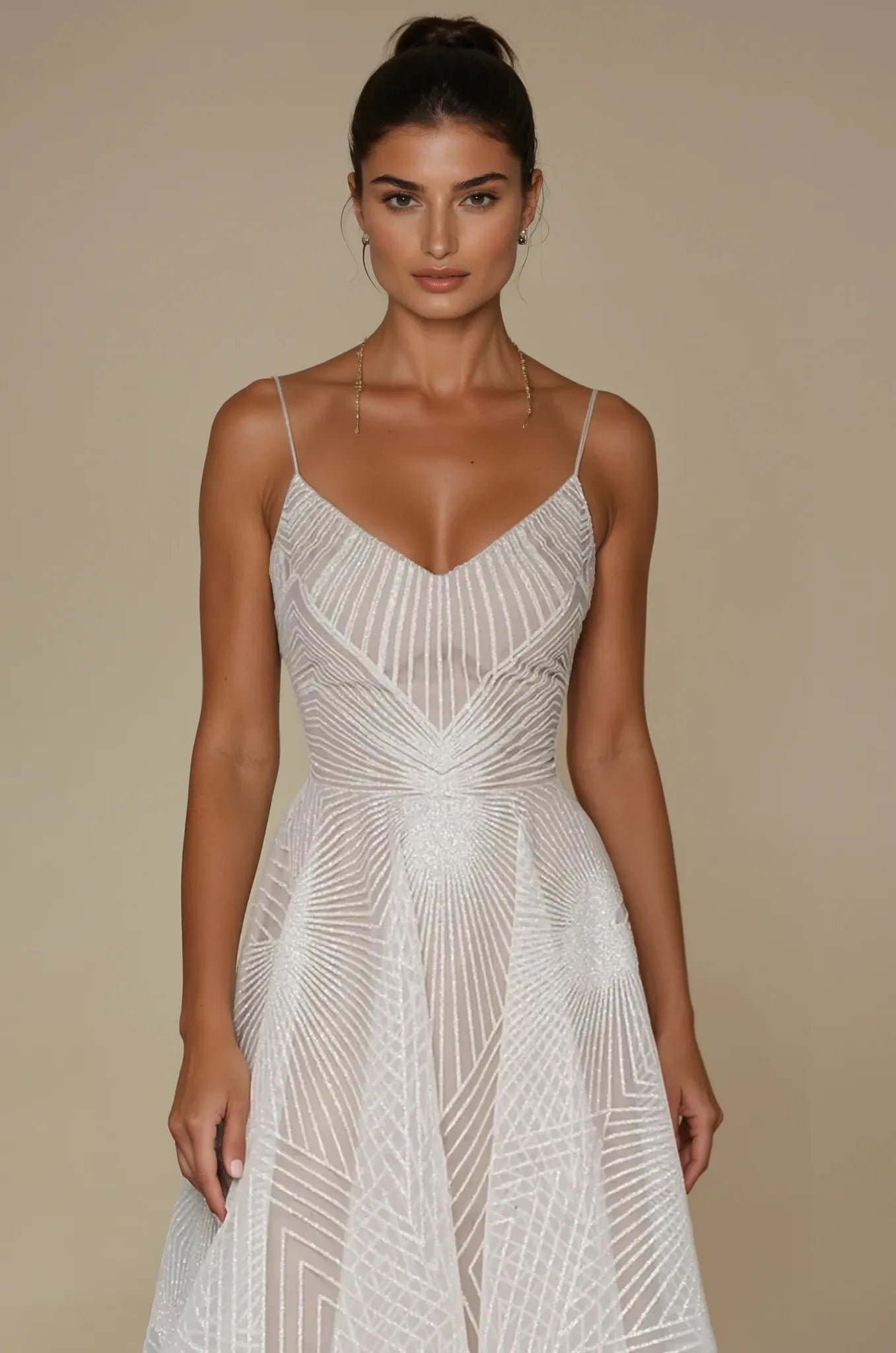 Elegant Celestial Radiance Dress