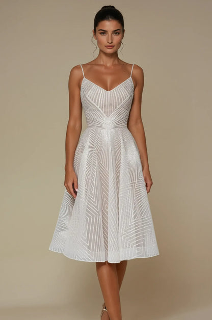 Elegant Celestial Radiance Dress