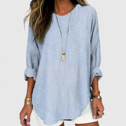 Cressida Striped Blouse for Women | Comfortable Casual Top