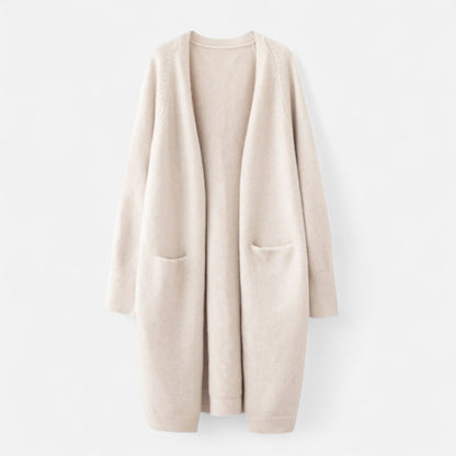 Women’s Longline Open Front Cardigan Coat