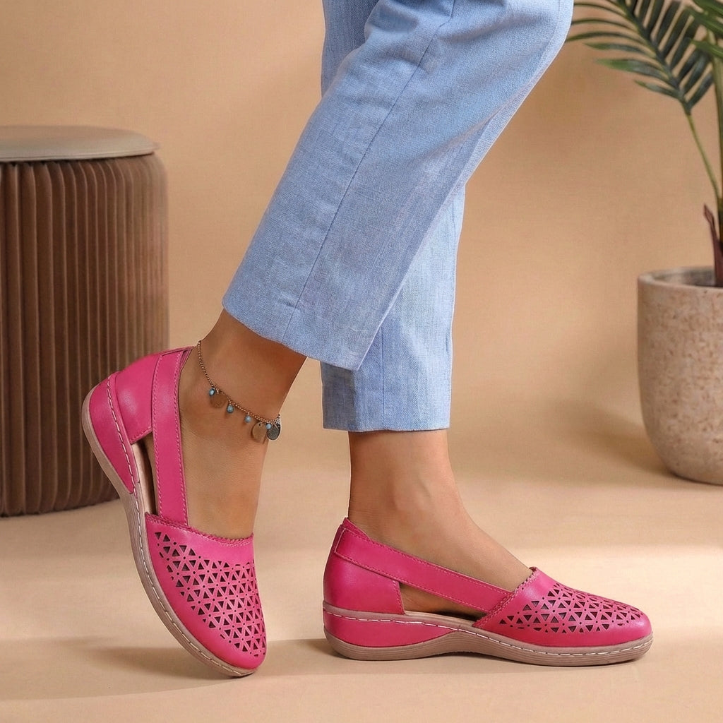 Women’s Breathable Slip On Loafers Comfort Shoes