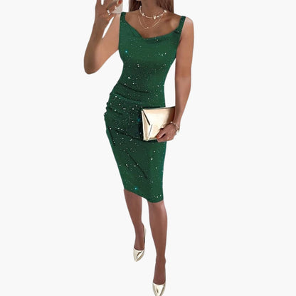 Sparkly Sleeveless Women's Dress