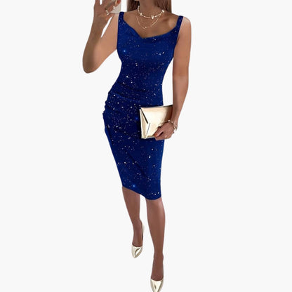 Sparkly Sleeveless Women's Dress