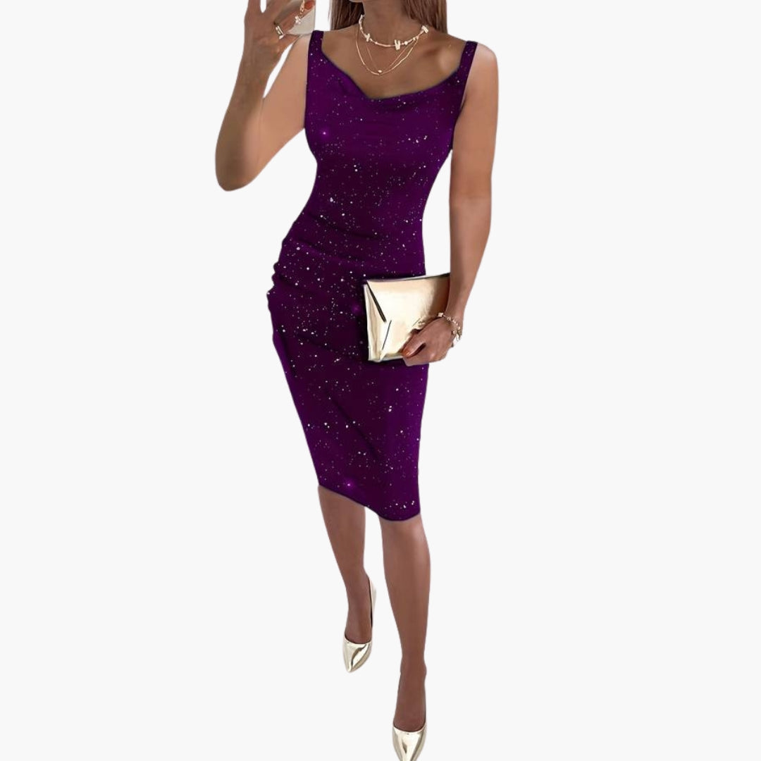 Sparkly Sleeveless Women's Dress