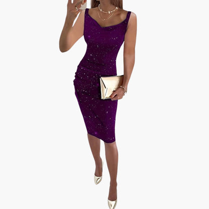 Sparkly Sleeveless Women's Dress