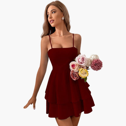 Elegant Layered Women’s Dress