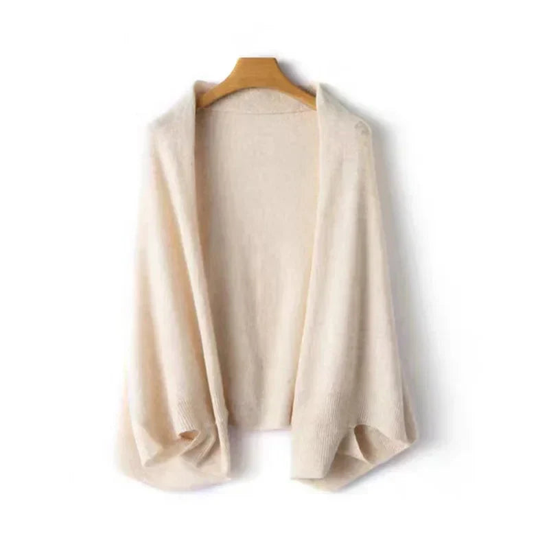 Women’s Soft Knit Wrap Shawl Cardigan