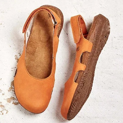Comfort Slingback Closed-Toe Flats for Women