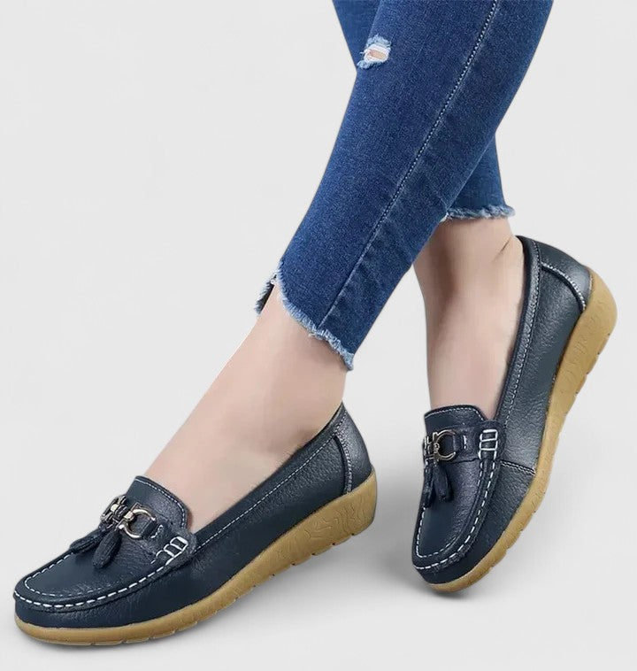 Women's Orthopedic Slip-On Loafers Cushioned Comfort Shoes