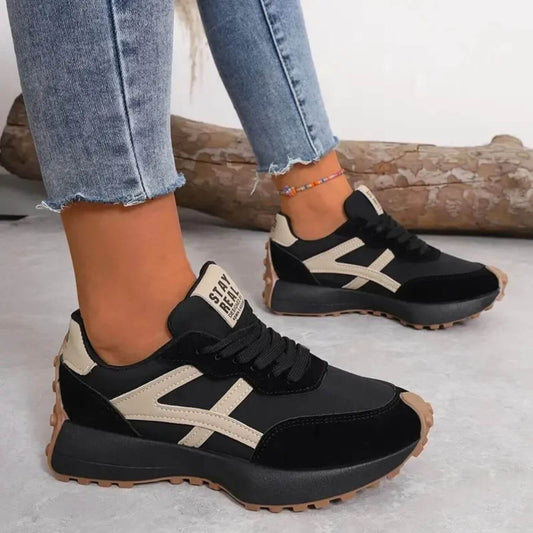 Comfort Flex Casual Platform Sneakers for Women