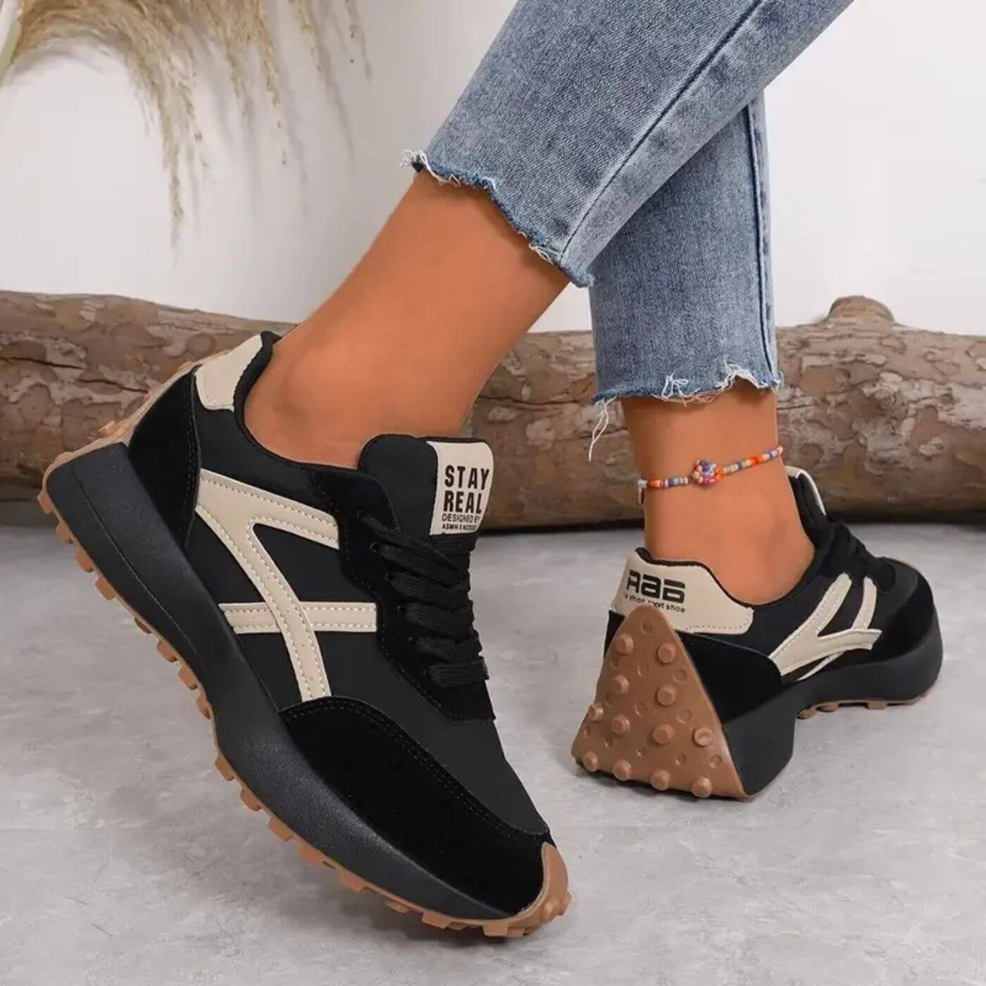 Comfort Flex Casual Platform Sneakers for Women