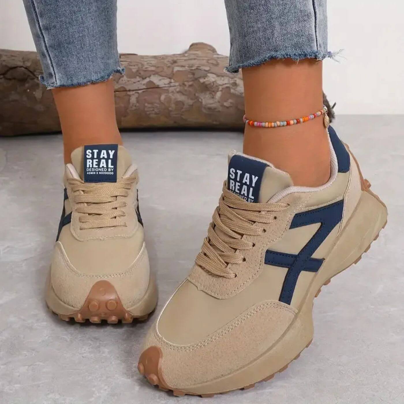 Comfort Flex Casual Platform Sneakers for Women