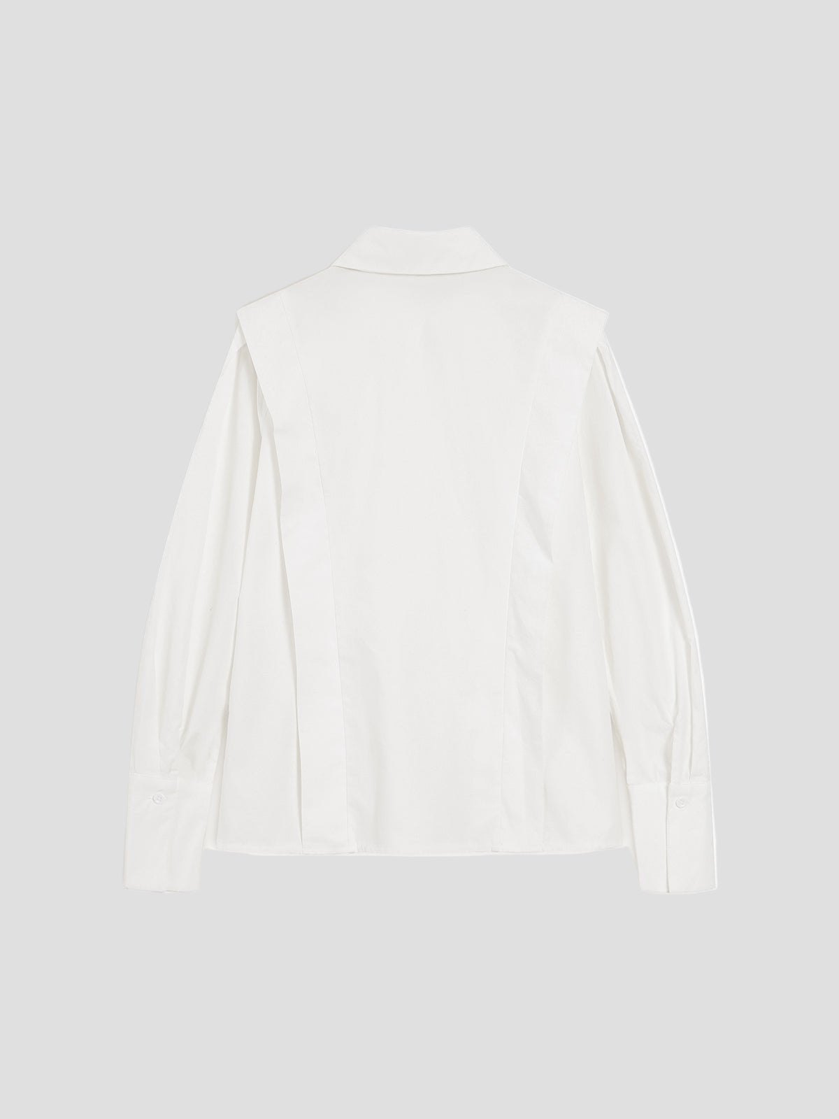 Elegant Women's Square Neck Button Down Shirt