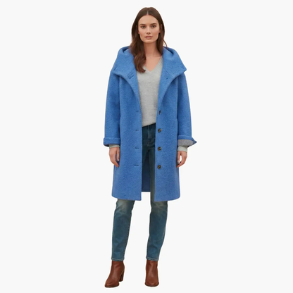 Women’s Hooded Winter Longline Coat