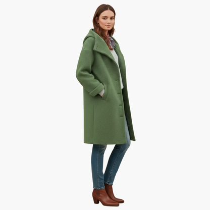 Women’s Hooded Winter Longline Coat