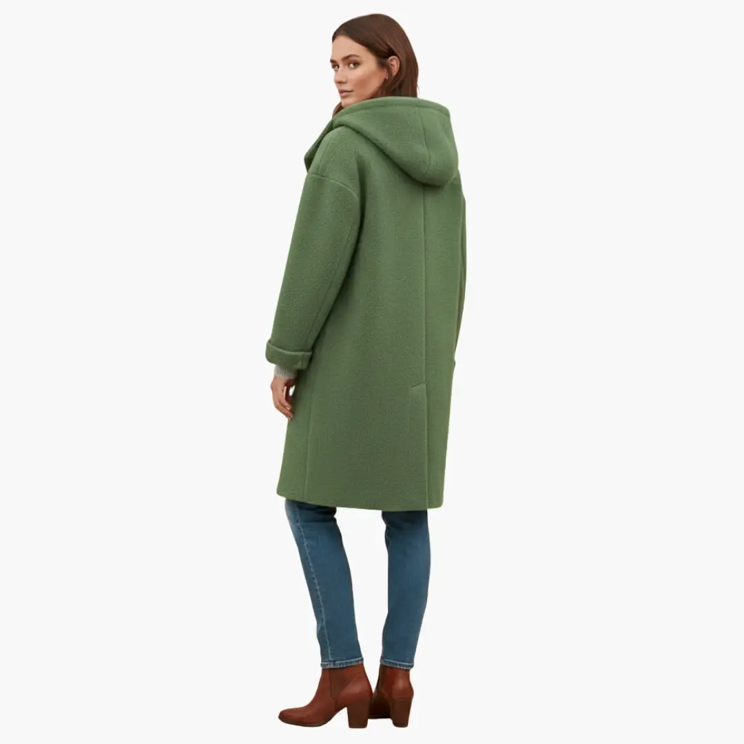 Women’s Hooded Winter Longline Coat