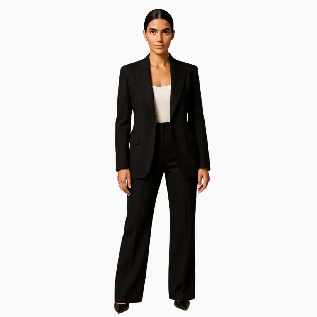 Women’s Elegant Two Piece Blazer and Trouser Set