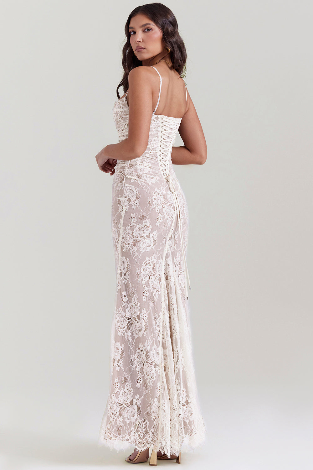 Elegant Maxi Dress with Long Sleeves for Women