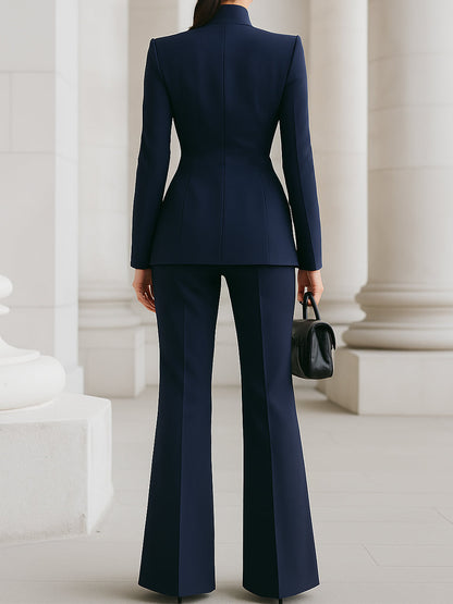 Sharie Tailored Blazer & Trouser Suit Set for Women