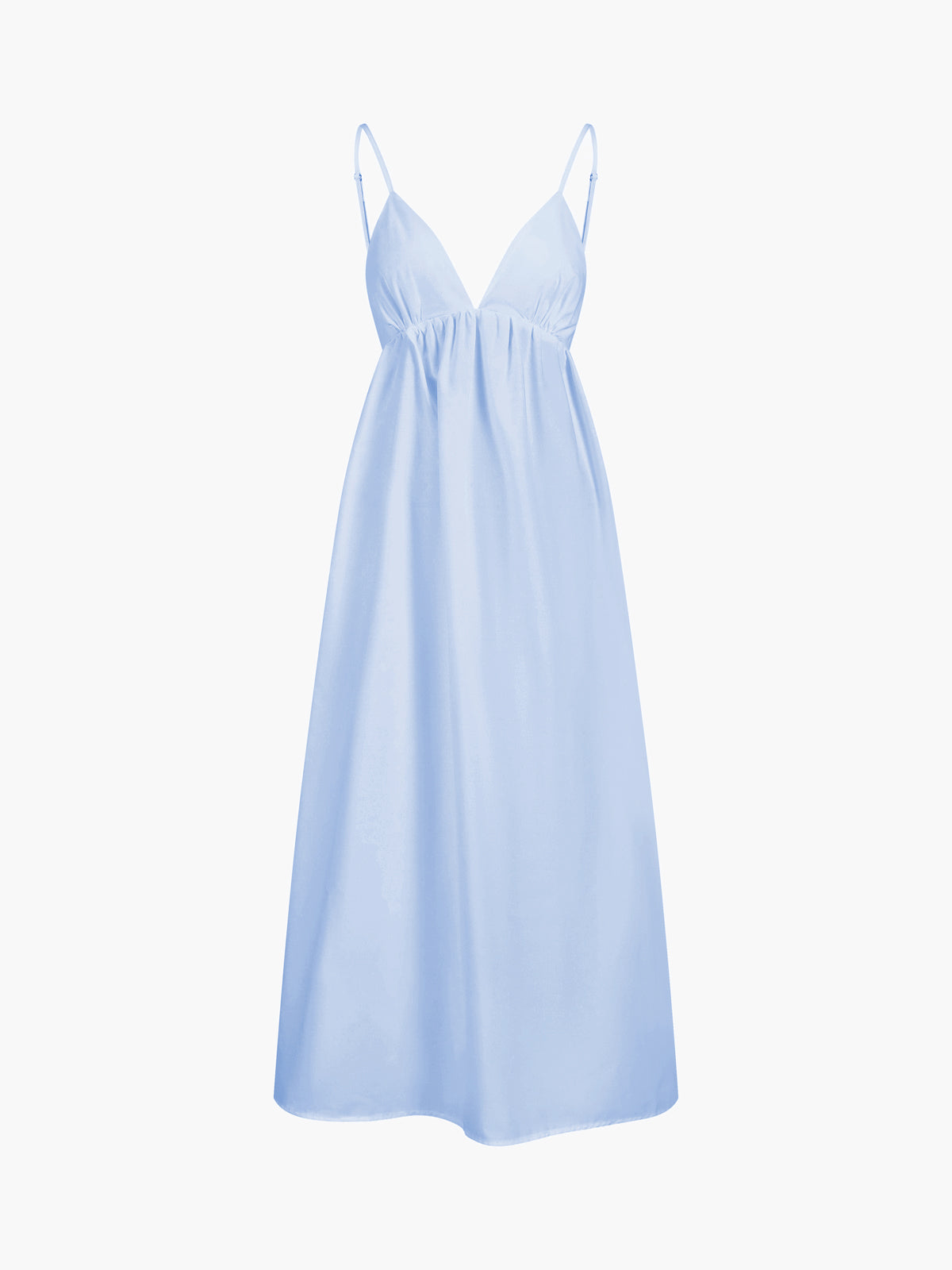 Coastal Cowgirl Open Back Cotton Maxi Dress Women