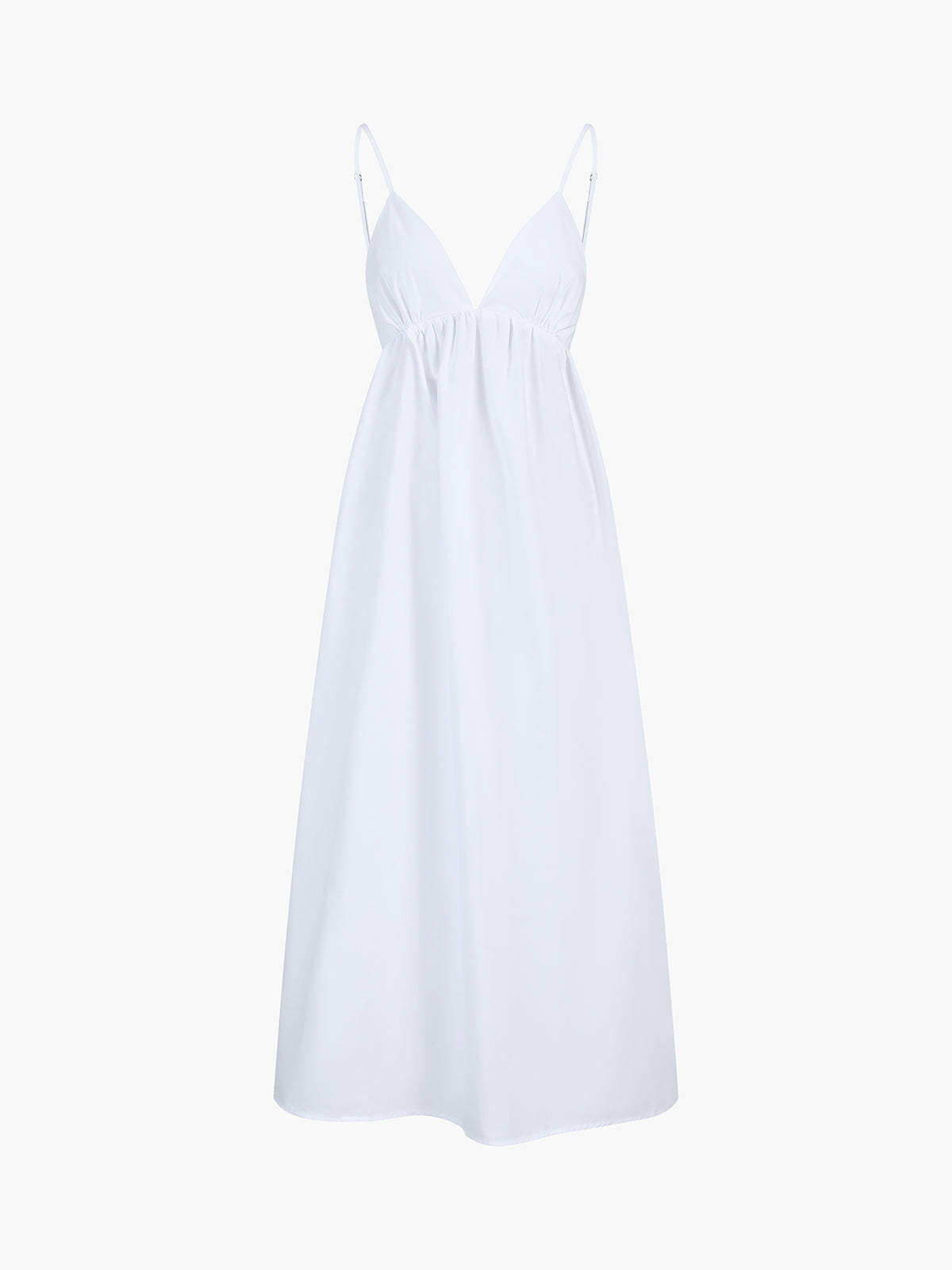 Coastal Cowgirl Open Back Cotton Maxi Dress Women