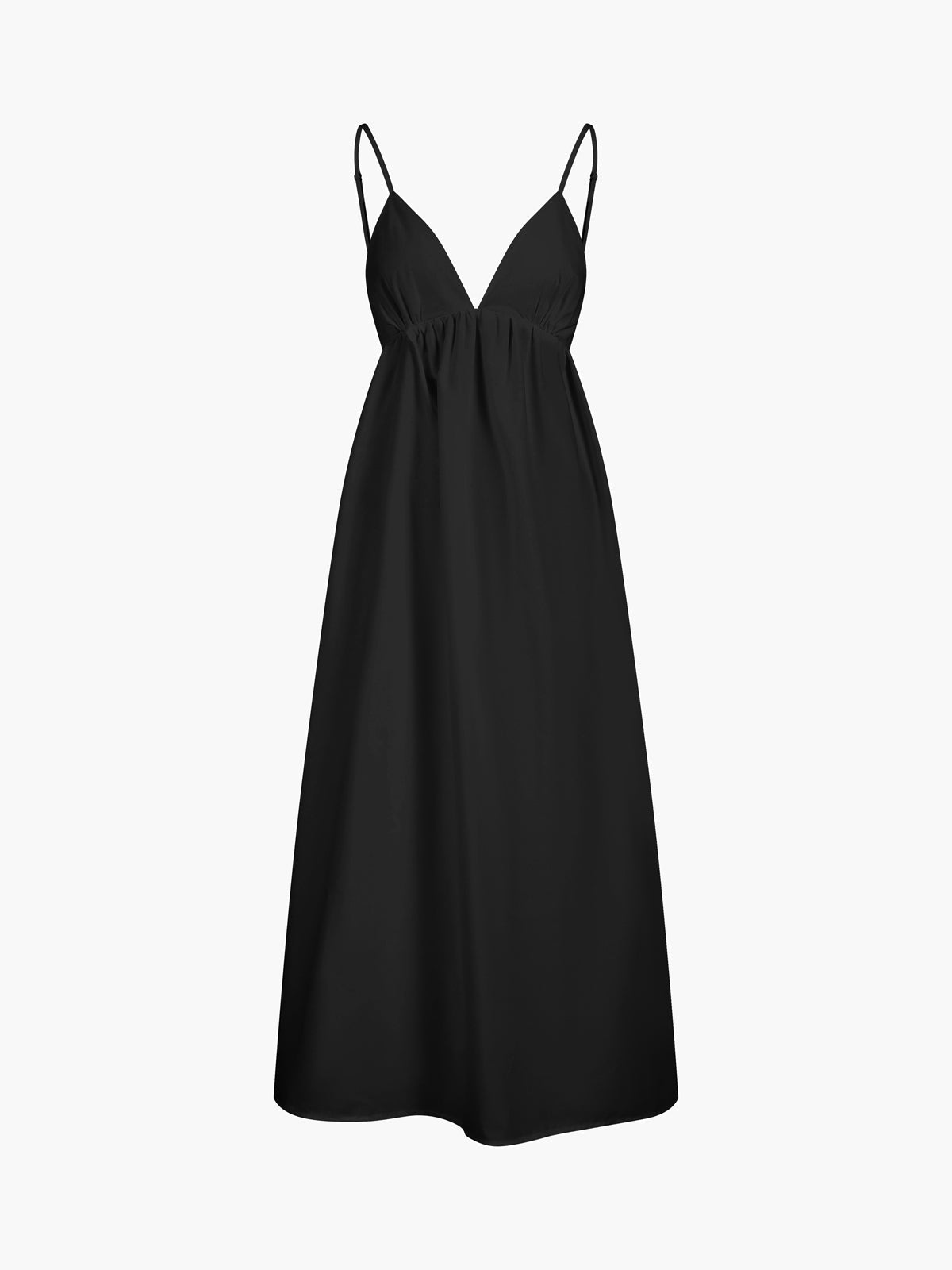 Coastal Cowgirl Open Back Cotton Maxi Dress Women