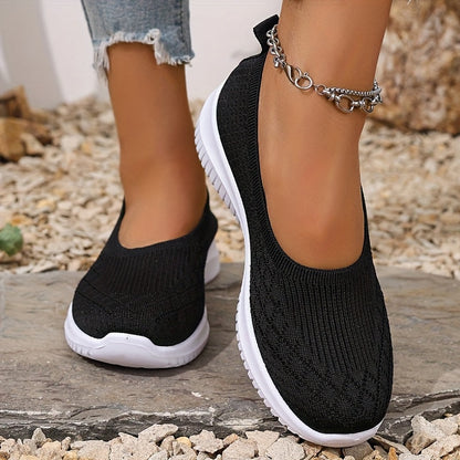 Lightweight Slip-On Walking Sneakers for Women