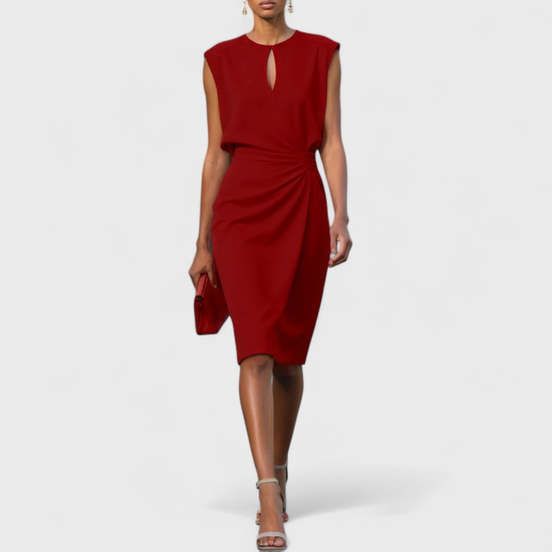 Fitted Midi Dress Sleek and Sophisticated Look