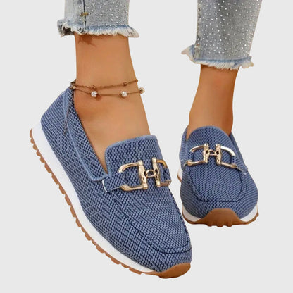 Women's Slip-On Loafer Sneakers Comfortable Mesh