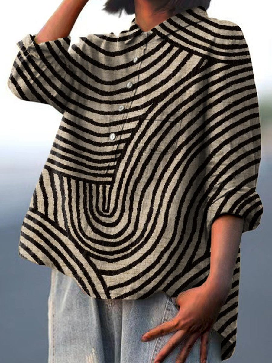 Melina Loose Fit Blouse for Women, Timeless Style