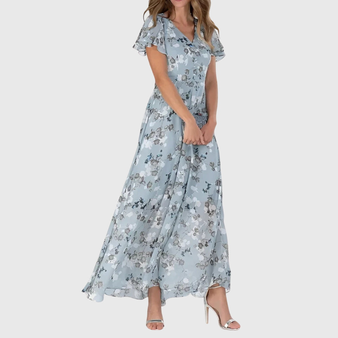 Lola Figure Flattering Midi Dress for Women