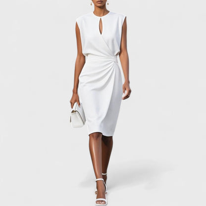 Fitted Midi Dress Sleek and Sophisticated Look