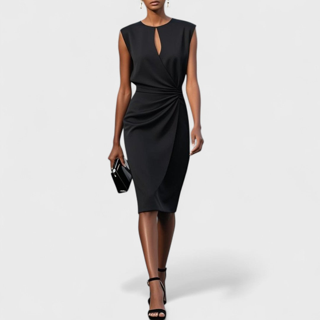 Fitted Midi Dress Sleek and Sophisticated Look