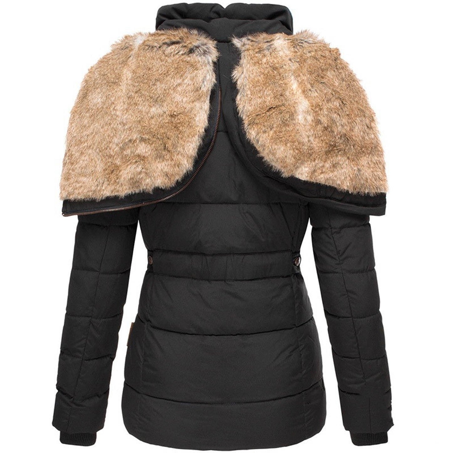 Cozy Insulated Winter Fur Jacket for Extreme Cold