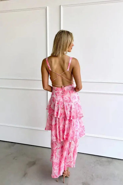Women's Elegant Summer Maxi Dress Warm-Weather Style
