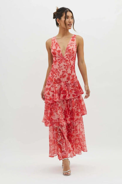 Women's Elegant Summer Maxi Dress Warm-Weather Style
