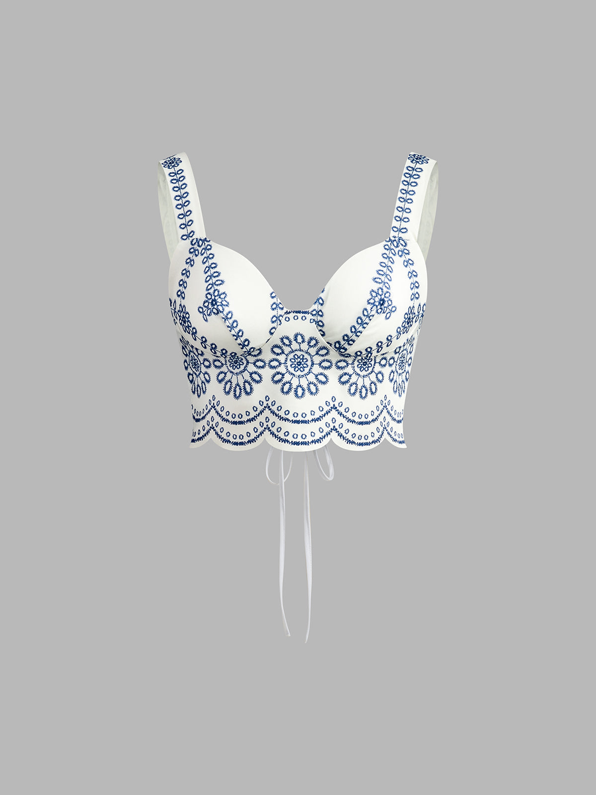 Printed Sleeveless Tie Back Skirt Set for Women