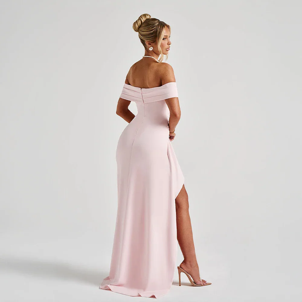 Women’s Off Shoulder Maxi Evening Dress