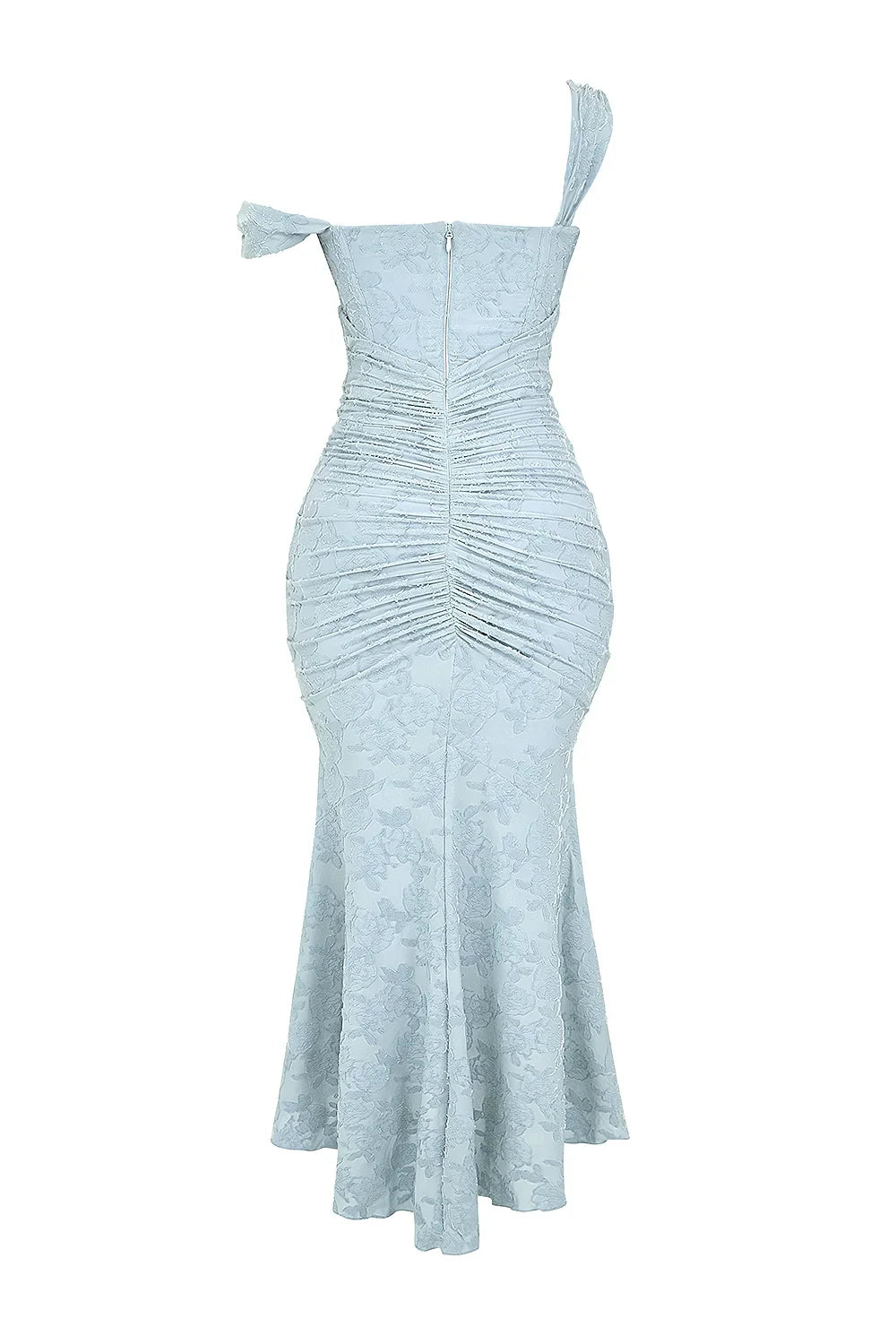 Ruched Mermaid Midi Dress for Women