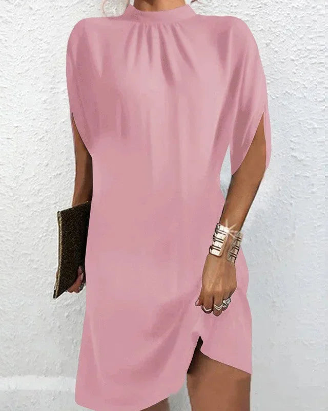 Batwing Sleeve Mini Dress for Women Evening Wear
