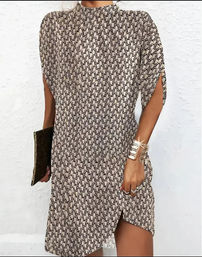 Batwing Sleeve Mini Dress for Women Evening Wear