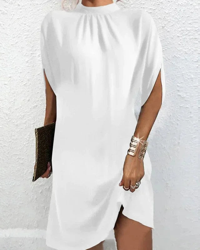 Batwing Sleeve Mini Dress for Women Evening Wear