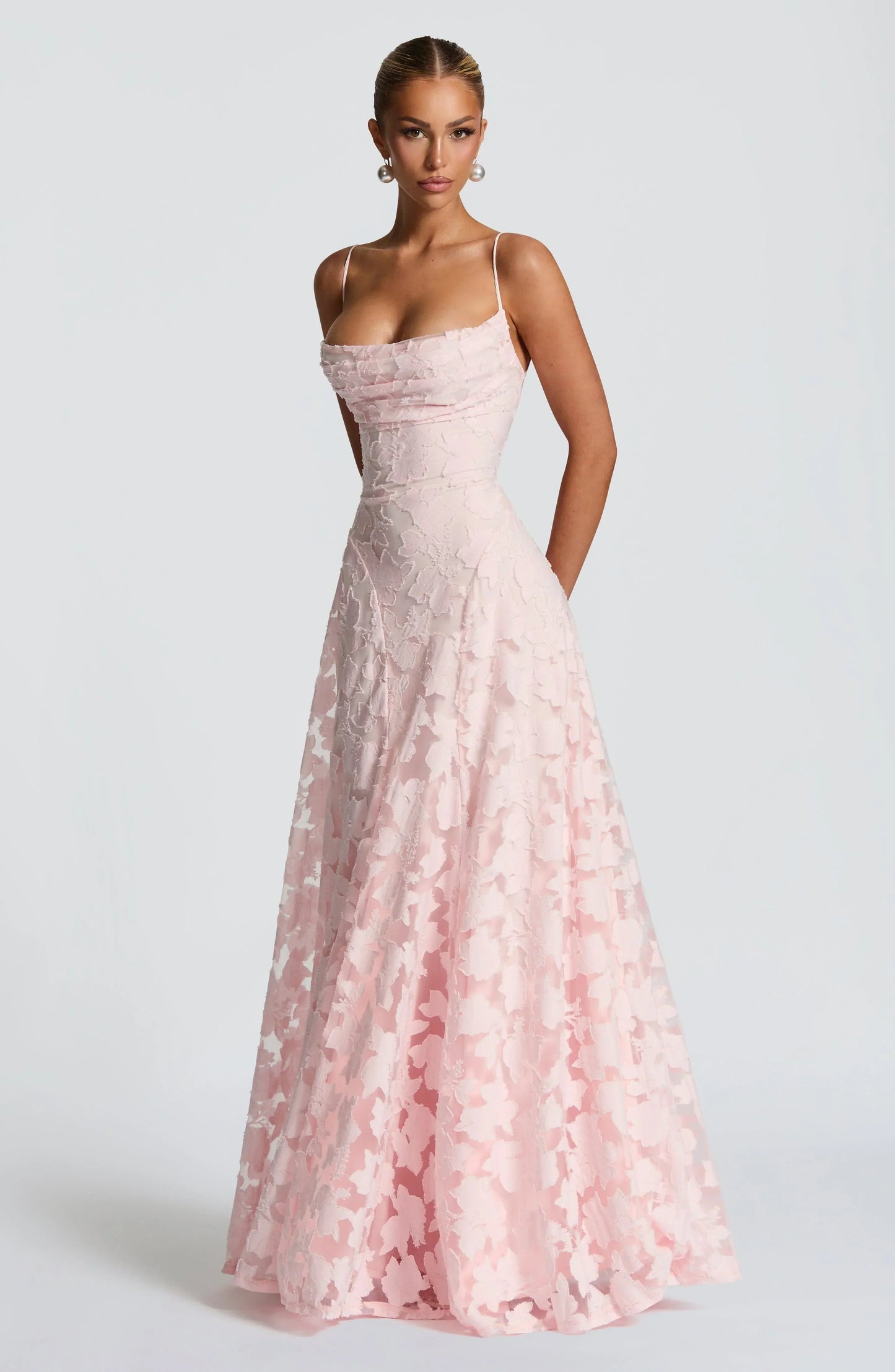 Women's Spaghetti Strap Maxi Dress Evening Formal