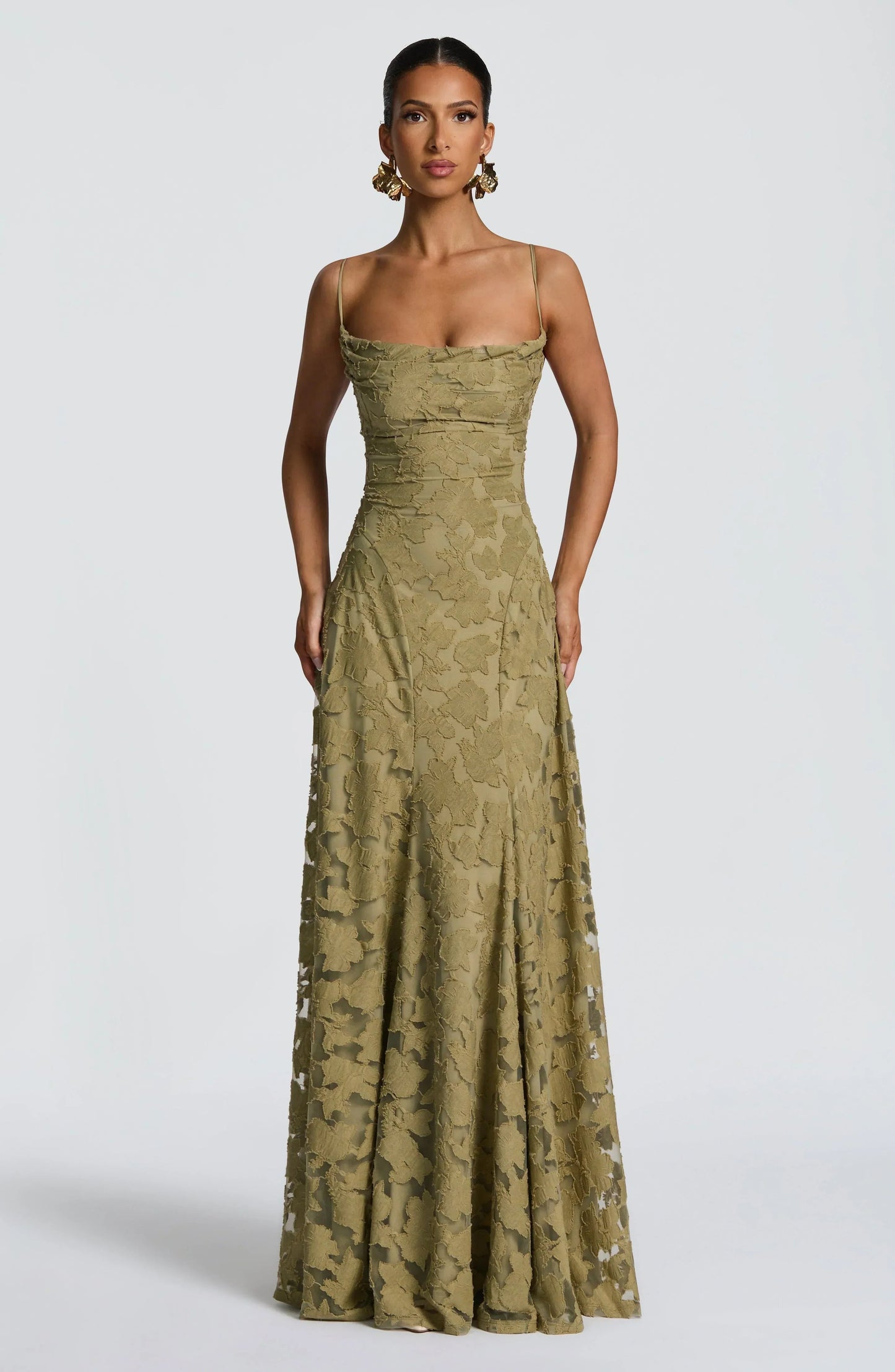 Women's Spaghetti Strap Maxi Dress Evening Formal