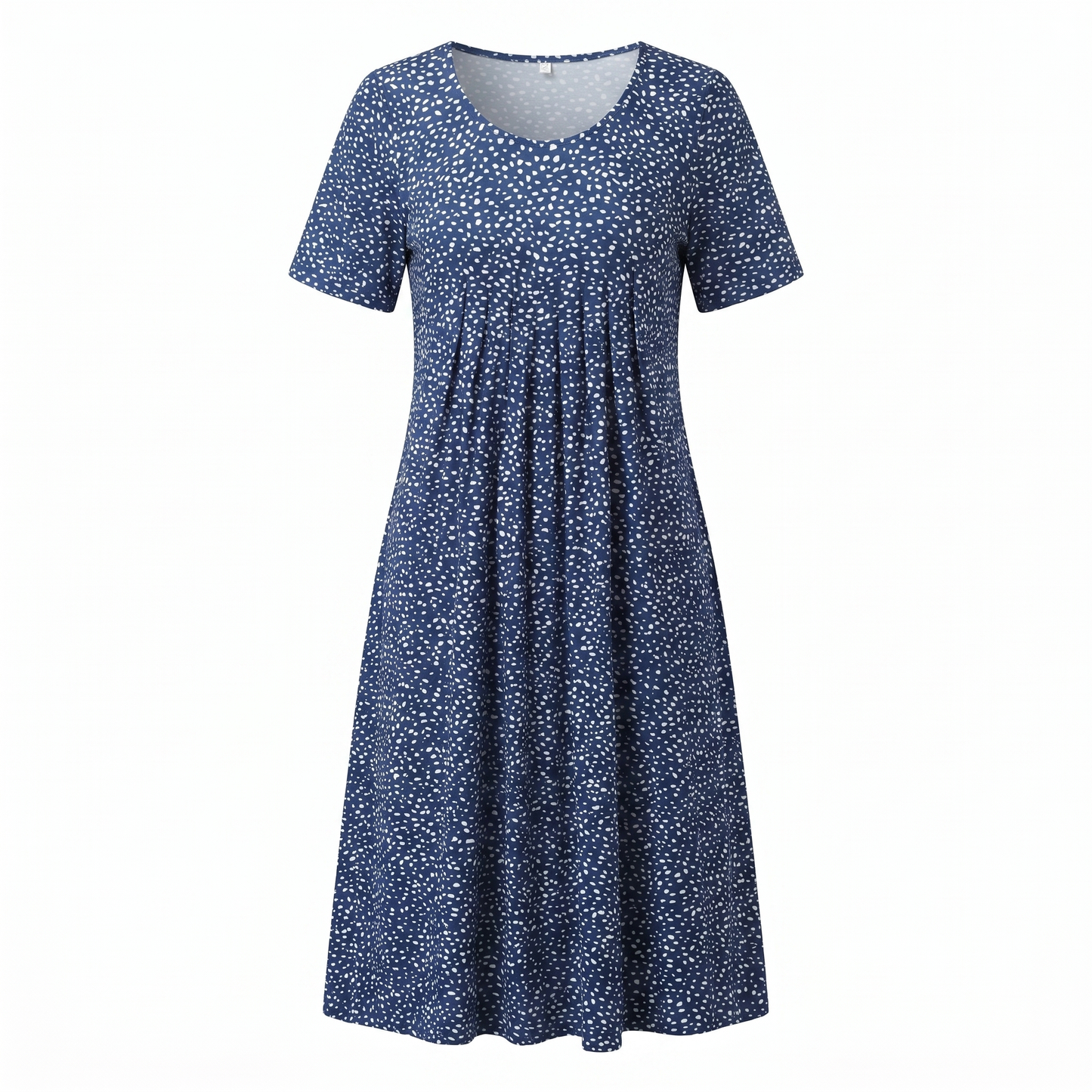 Women's Casual Floral Style Print Midi Dress