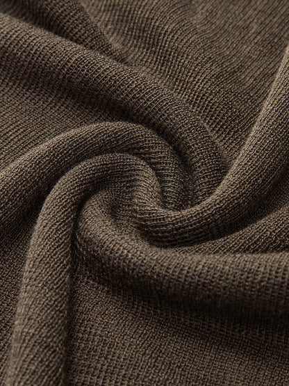 Wool Blend Turtleneck Sweater for Women